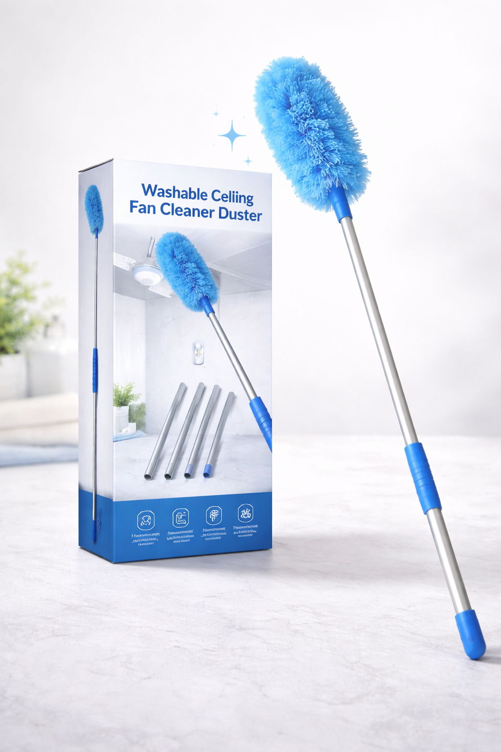 Washable Ceiling Fan Cleaner Duster